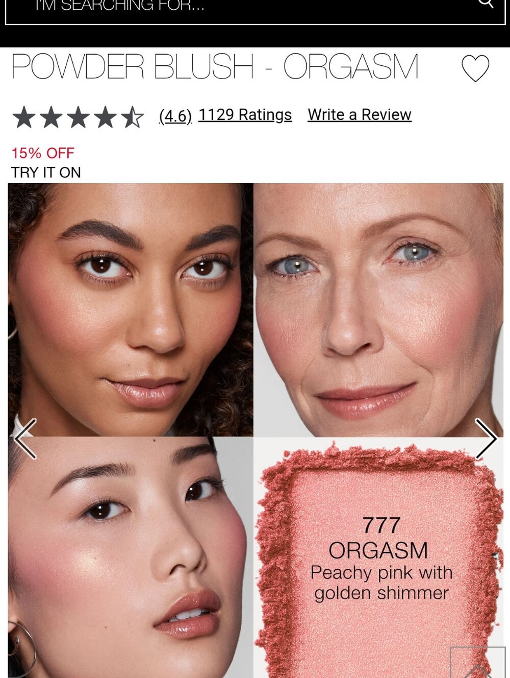 NEW NARS Blush In Orgasm - Picture 6 of 8